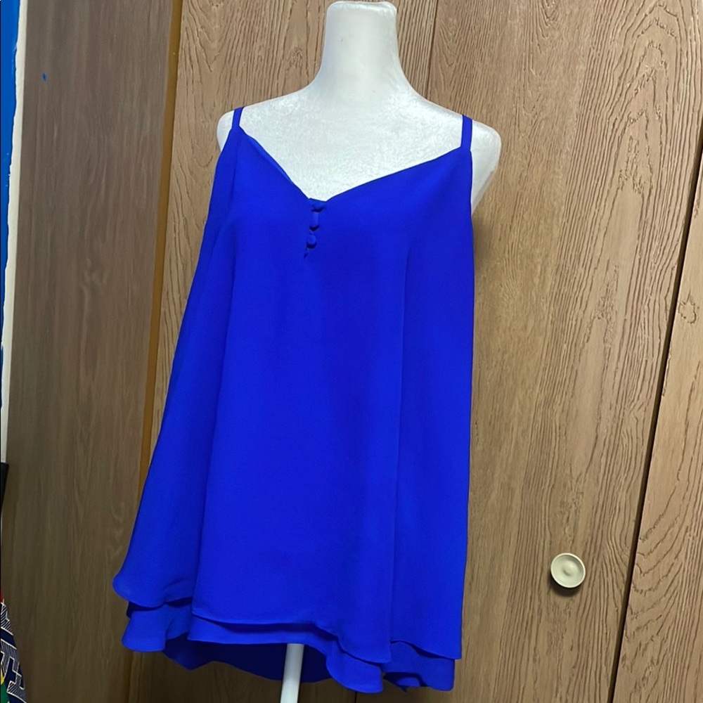 Torrid Elegant Blue Women's Swing Camisole Top